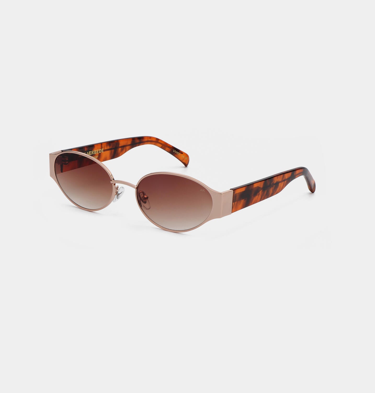 Bella solbrille - Rosegold Havana